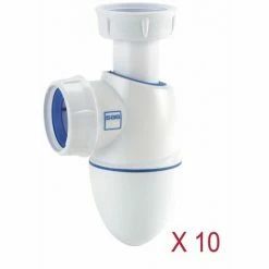 NICOLL Lot De 10 Siphons Lavabo Bm211