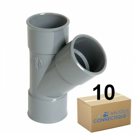 Lot De 10 Culottes Pvc Evacuation Ø32 FF 45° - Nicoll