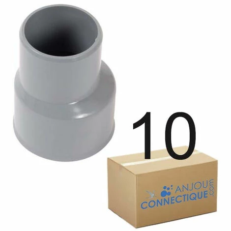 Lot De 10 Manchettes De Réparation Pvc évacuation MF Ø50/43 - Nicoll