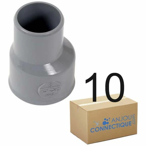 NICOLL Lot De 10 Manchettes De Réparation Pvc évacuation MF Ø40/33,5