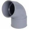 Coude Simple Femelle-femelle 67�30 - PVC Gris - 100 Mm NICOLL, Ref.UCT66 - Besoin D'Habitat