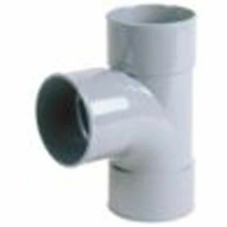 Culotte Et Embranchement Simple Femelle-femelle A� 87�30 - UBF188 - PVC Gris - 32 Mm NICOLL - Besoin D'Habitat