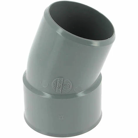 NICOLL Coude 20° PVC évacuation Mâle Femelle Ø63