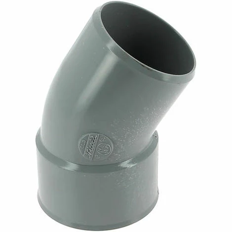 NICOLL Coude 30° PVC évacuation Mâle Femelle Ø63