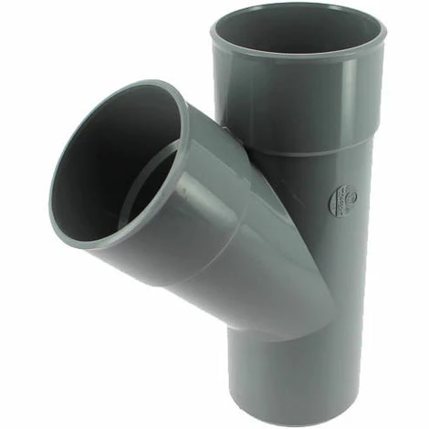 NICOLL Culotte 45° PVC Mâle Femelle Ø80