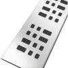 NICOLL Grille Inox 304 Motifs Carrés Pour Caniveau KSICAN40 345 Mm