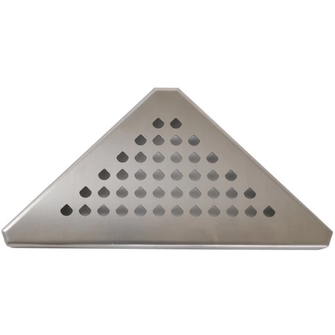 NICOLL Grille Inox 304 GSTRIAND Pour Caniveau D'angle Docia