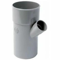 Embranchement PVC Simple Réduit à 45° MF 100/63 Bt54 - Nicoll