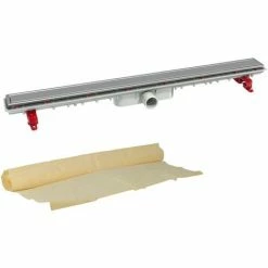 Caniveau De Douche Inox Réversible 790mm + Natte - Sicanatfh80r - Nicoll