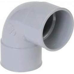 Coude PVC 87° FF 80 Nicoll -NF-
