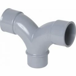 Double Coude PVC FFM 50 Nicoll -NF-