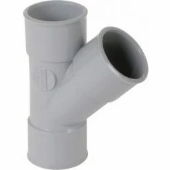 Culotte PVC 45° FF 80 Nicoll -NF-