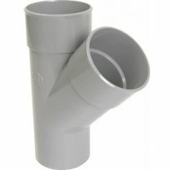 Culotte PVC 45° MF 125 Nicoll -NF-