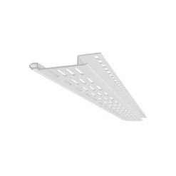 Profilé De Ventilation PVC 2 M NICOLL - Blanc - PVSF2B