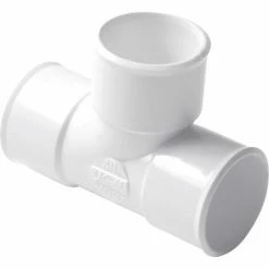 NICOLL Té Pied De Biche Blanc 8730 FF Ø 50 TJ188BL