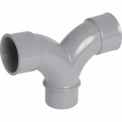 NICOLL Coude Double 8730 Ø 100 MF Parallèle OT8