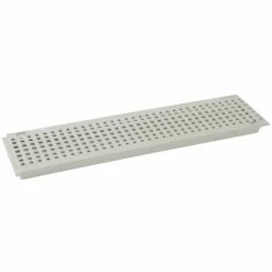 Grille Piscine Pvc 500mm - Pour Caniveau CONNECTO 130mm - Blanc - Nicoll