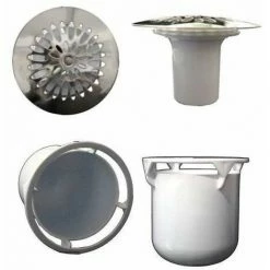 NICOLL Sous Ensemble Siphon Grille Pour Bonde De Receveur Diametre 90