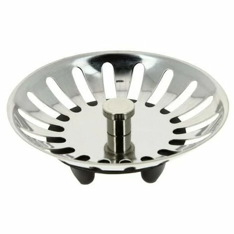 Panier Inox Ø 114 Mm Pour évier - Nicoll