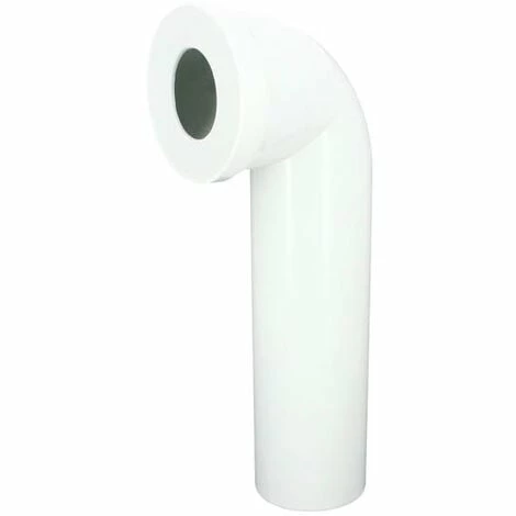NICOLL Pipe Longue WC Longueur 350mm, Joint 85/107, Raccord Ø100 PIPUNIC