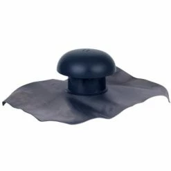 Chapeau De Ventilation Simple Ardoise Ø125 Mm NICOLL - CD12