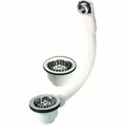 Ensemble Bonde à Panier - Plateau Ø 84 Mm - Nicoll