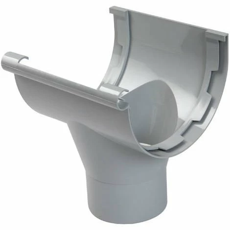 NICOLL Naissance Centrale 33 à Coller Ø100 Gris