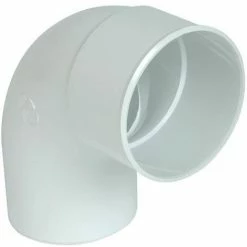 NICOLL Coude Mf 87°30 Ø100 Blanc