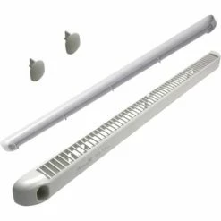 Kit Double Régulateur + Déflecteur + Cache Vis + Vis 22m³ NICOLL - Bois Clair - 1KHF122C