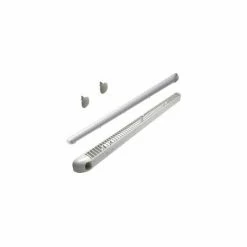 Kit Double Régulateur + Déflecteur + Cache Vis + Vis 30m³ NICOLL - Blanc - 1KHF130